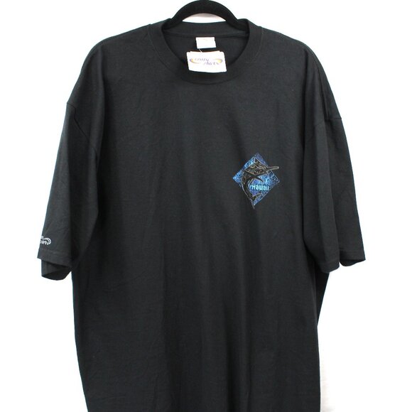 Crazy Shirts Other - Vintage NWT Crazy Shirts 2000-2003 Hawaii T-Shirt XXL Tribal Diamond Black Y2K